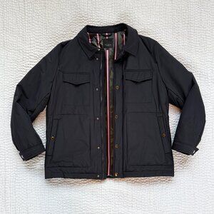 Ted Baker padded Nylon Car Coat in Black, Men's TB size 6 (Medium-Large)